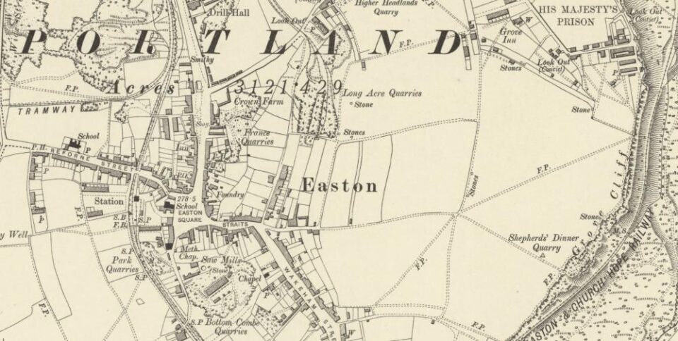 Portland old map Portland old map