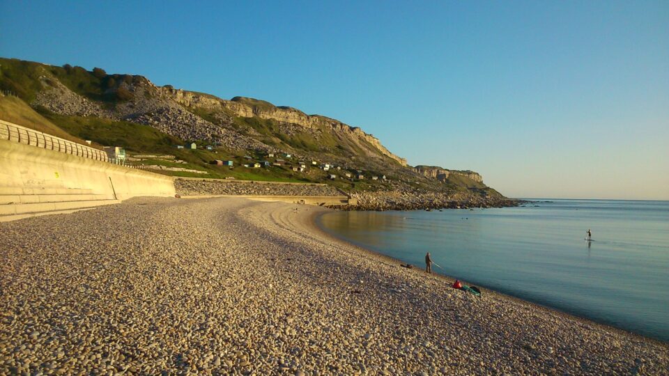 Chiswell looking towards West Cliff View of Chesil and West Cliff