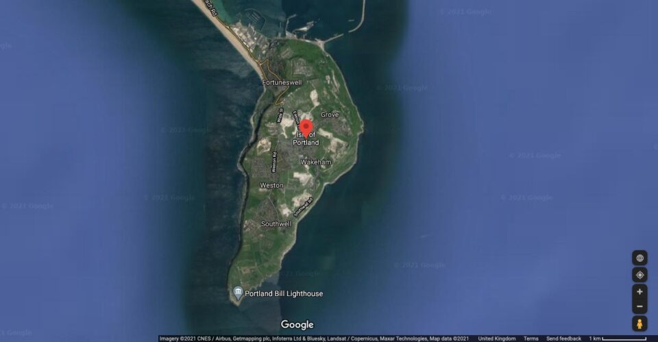 IMG-20210225-WA0005 a map of the isle of portland, dorset