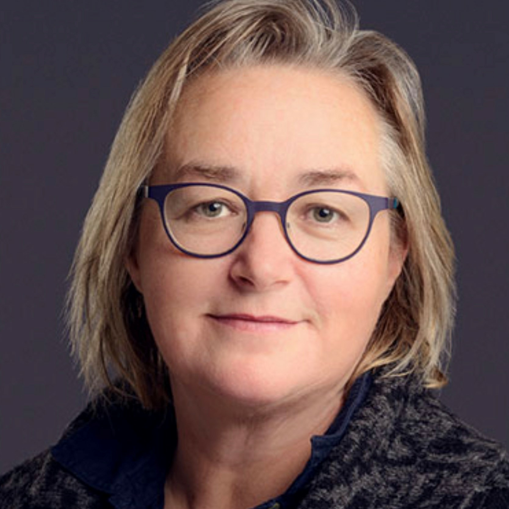 Dr Jane McGregor A photo of a woman wearing glasses