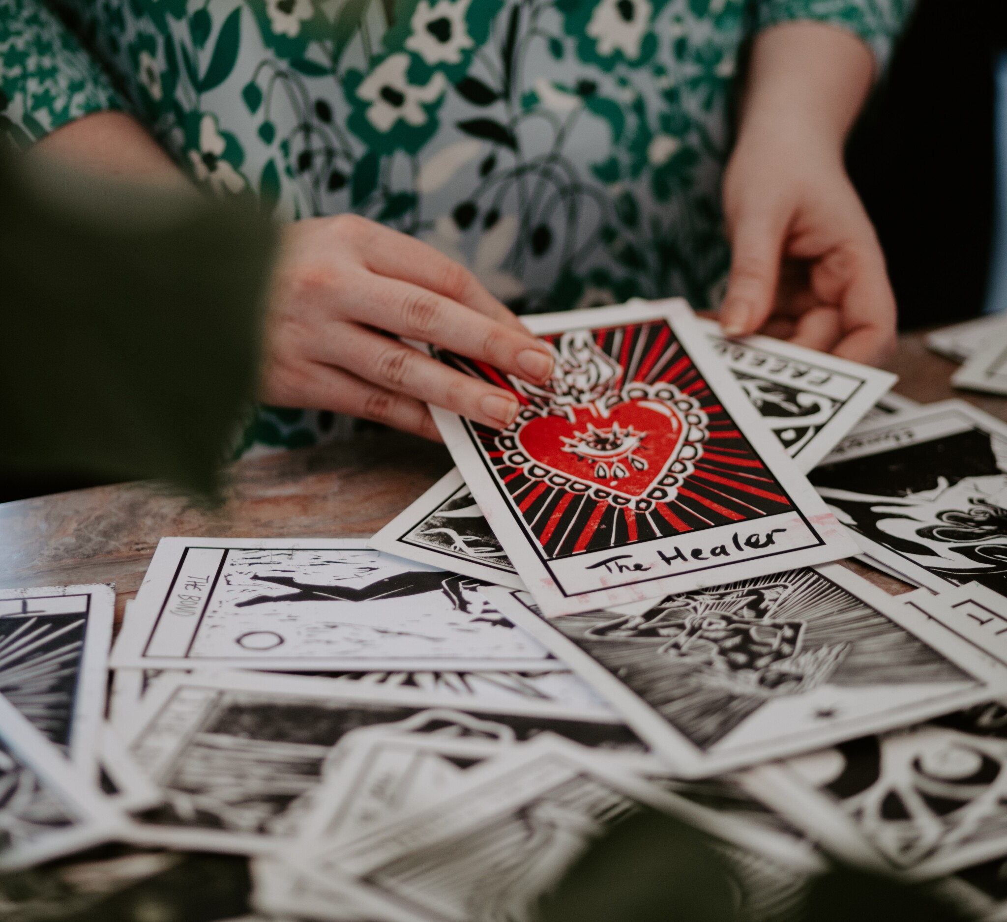 Linocut Tarot Workshop